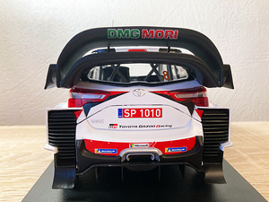 WRC Toyota Yaris O.Tänak/M.Järveoja mudelauto 1:18 (SUUR) (5 foto / 8)