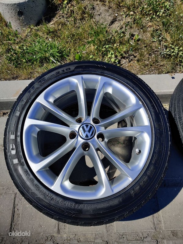 X Inch Genuine Volkswagen Alloy Wheels Tallinn Rehvid Ja Veljed Veljed Rehvid