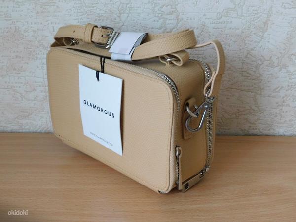 Glamorous snakeskin camera bag/ õlakott / käekott. Uus (foto #4)
