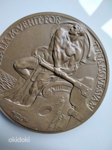 Mussolini auks medal