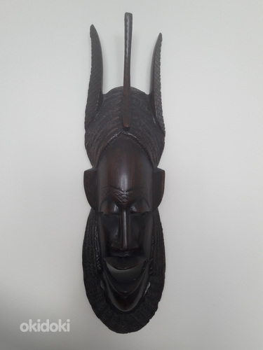 Африканские маски черный эбони (фото #3)
