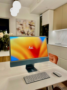 Apple iMac 24" (2021), M1 8C/7C, 8 GB, 256 GB SSD, 4.5K (1 foto / 6)
