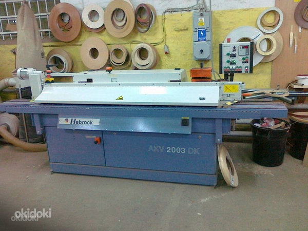 HEBROCK AKV 2003 DK кромкооблицовочный станок