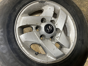 6*139,7 диски Hyundai terracan+шины 16" (3 фото из 5)