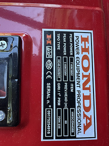 Generaator Honda (2 foto / 6)