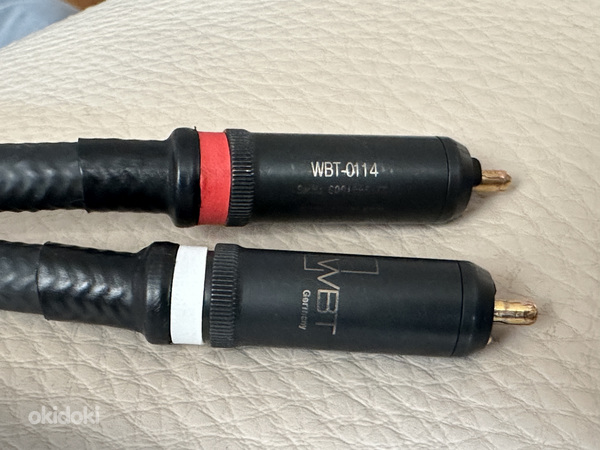 RCA kaablid EWA IC-25 upgrade WBT-0114 otstega (foto #3)