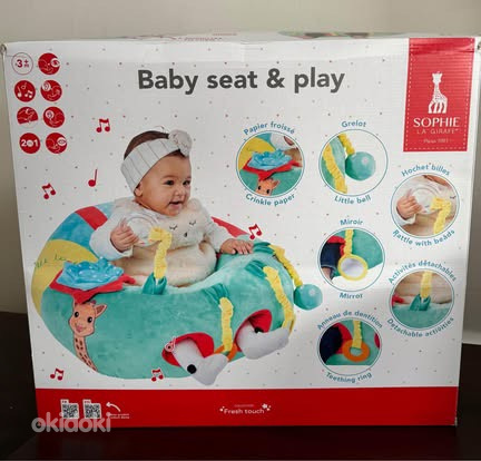Beebi padi/iste BABY SEAT & PLAY SOPHIE LA GIRAFE