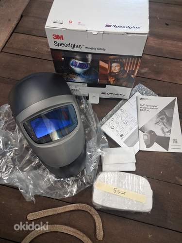 Müüa keevitusmask Speedglas 3M 9002 NC+ klaaside komplekt