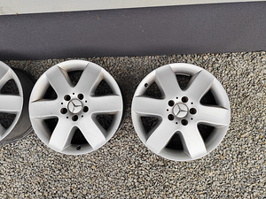 Литые диски Mercedes 5x112 R17 4шт (3 фото из 4)