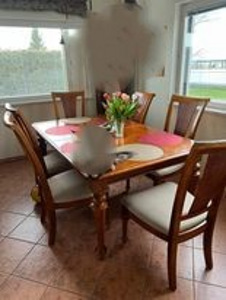 Söögilaud ja 6 tooli komplekt (4 foto / 4)