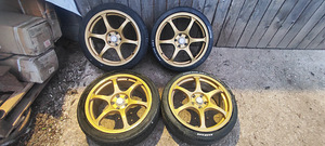 Monoblock Gold 5x112 vw 18" (5 foto / 5)