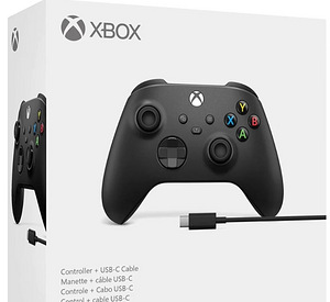 Xbox Wireless pult - Black + USB C Cable