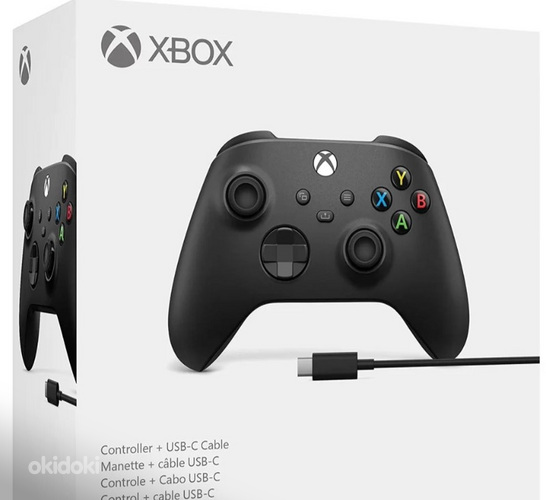 Xbox Wireless pult - Black + USB C Cable (foto #1)
