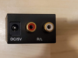DAC Toslink/koaksiaal üleminek RCA (2 foto / 3)