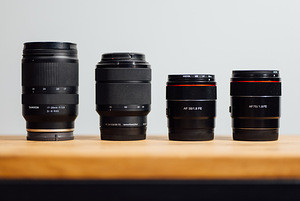 Tamron ja Samyang E-mount objektiivid + Sony NP-FZ100 akud (1 foto / 1)