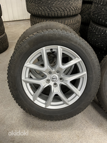 Volvo XC60 4 шт. 18" диски + шины Continental Ice Contact 2