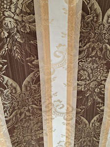 Kardinad pruunid kogu komplekt 90,- € ! (3 foto / 4)
