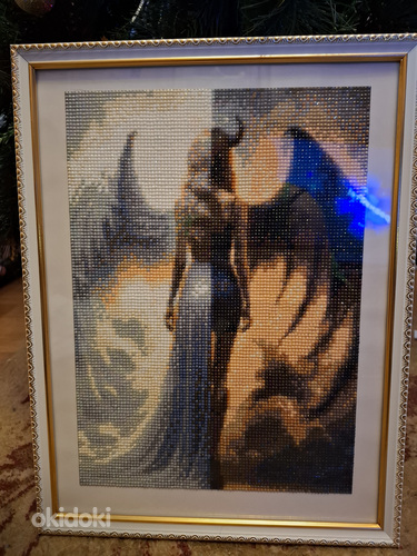 Алмазная картина 30×40,ручная работа