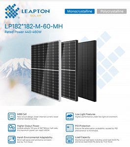 Päikesepaneel Leapton 460w tier1