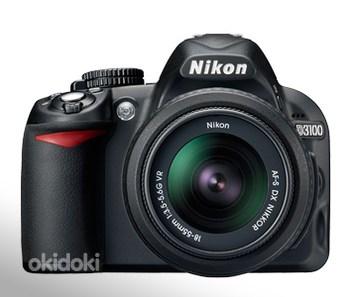 Nikon d3100+ 18-55ki+ kott (foto #1)
