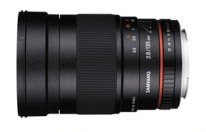 Samyang 135mm f/2.0 ED UMC objektiiv Canon EF (1 foto / 2)