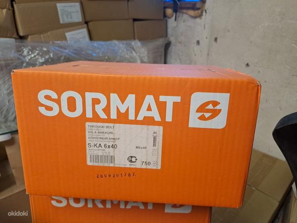 Клиновые анкеры Sormat 6x40 750 шт. (фото #1)