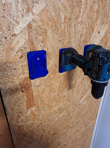 3d prinditud Makita 18v tööriista hoidja. (2 foto / 4)