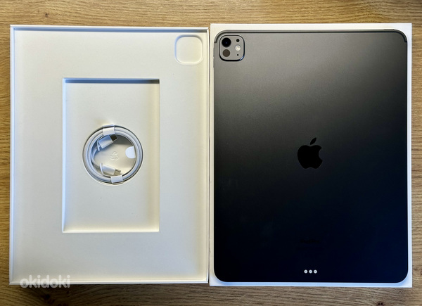 Apple iPad Pro 13” M4 2024 256GB WiFI must; uueväärne! (foto #2)