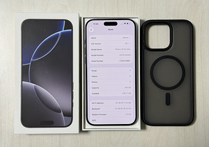 Apple iPhone 16 Pro Max Black 256GB v heas korras (7 foto / 8)