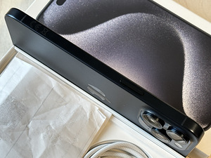 Apple iPhone 15 Pro Max Blue Titanium 256GB nagu uus! Aku94% (3 foto / 9)