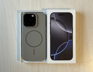 Apple iPhone 16 Pro Black Ti 128GB heas korras! Aku 100% (9 foto / 9)