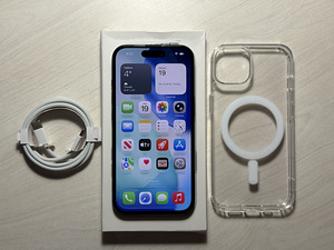 Apple iPhone 15 Black 128GB heas korras! Aku 100% garantii (6 foto / 9)