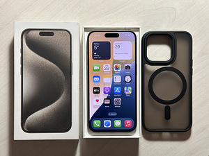 Apple iPhone 15 Pro Natural Titanium 128GB heas korras! (6 foto / 7)