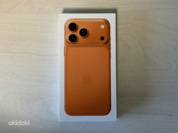 Apple iPhone 17 Pro Max Cosmic Orange 256GB uus, garantii