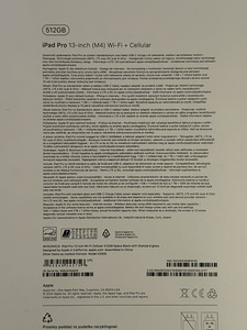 Uus! Apple iPad Pro 13 M4 WiFi+Cellular 512GB must. (3 foto / 4)