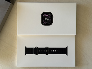 Uus! Apple Watch Ultra 3 49mm Black Ti Black Ocean Band (3 foto / 8)