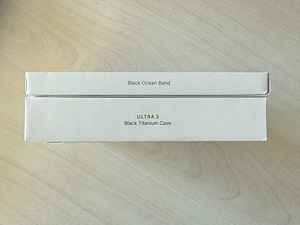 Uus! Apple Watch Ultra 3 49mm Black Ti Black Ocean Band (4 foto / 8)