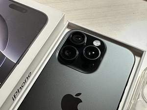 Apple iPhone 16 Pro 128GB must, nagu uus! Aku 100% (2 foto / 10)