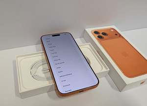 Apple iPhone 17 Pro Max 512GB Cosmic Orange cycle count 10 (3 foto / 10)