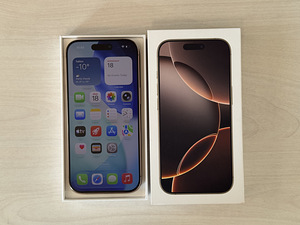 Apple iPhone 16 Pro Desert Ti 128GB как новый! Аккумулятор 9 (6 фото из 8)
