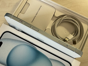 Apple iPhone 15 Blue 128GB nagu uus! Garantii kuni 10.2026 (3 foto / 8)