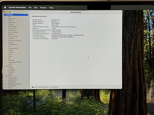 Apple Macbook Air 13 M4 Silver 16/256GB ENG/RUS nagu uus! (7 foto / 8)