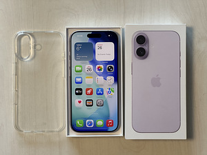 Apple iPhone 17 Lavender 256GB nagu uus! Garantii 02.2027. (6 foto / 9)