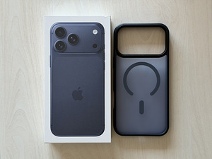 Apple iPhone 17 Pro Max DeepBlue 256gb uus! Garantii 04.2028 (1 foto / 4)
