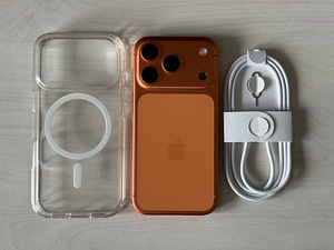 Apple iPhone 17 Pro Orange 256GB eSIM versioon nagu uus! (1 foto / 7)