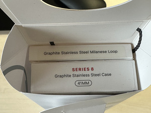 Apple Watch 8 41mm Stainless Steel GPS+Cel nagu uus! (10 foto / 10)