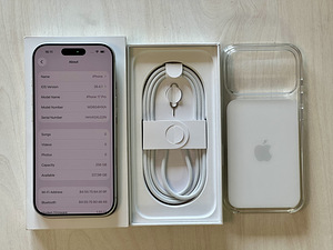 Apple iPhone 17 Pro Silver 256GB nagu uus! Aku 100%, cc 8 (6 foto / 10)