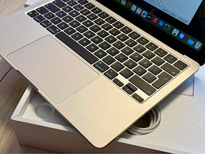 Apple Macbook Air 13 M4 16/256GB SWE Starlight nagu uus! (3 foto / 7)