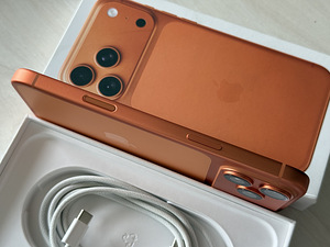 Apple iPhone 17 Pro Max Orange 256GB nagu uus! Gar 05.2027 (3 foto / 9)