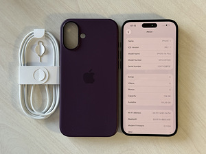 Apple iPhone 16 Plus Black 128GB nagu uus Aku 100%, garantii (7 foto / 10)